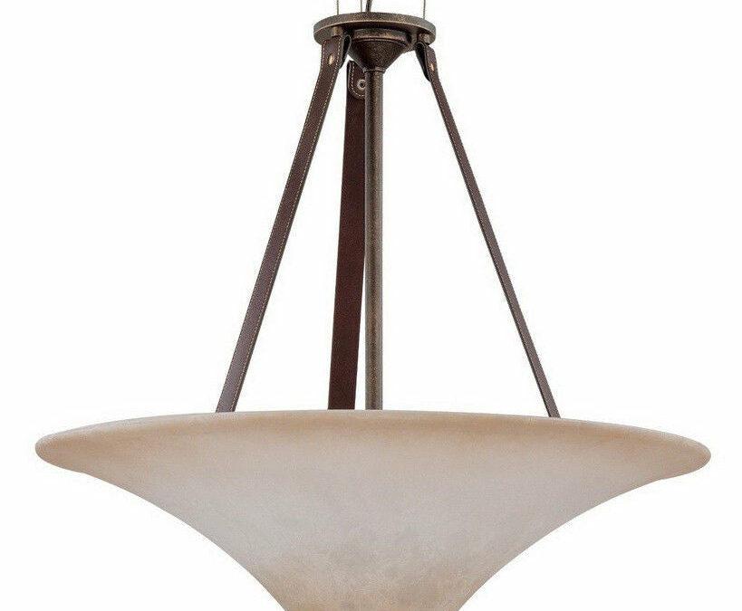 Nuvo Lighting 60-1182 Viceroy Collection Four Light Pendant Chandelier in Golden Umber Finish
