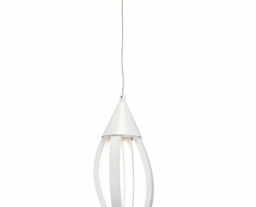 Elan by Kichler Lighting 83481 Meridian Collection LED Hanging Mini Pendant in White Finish