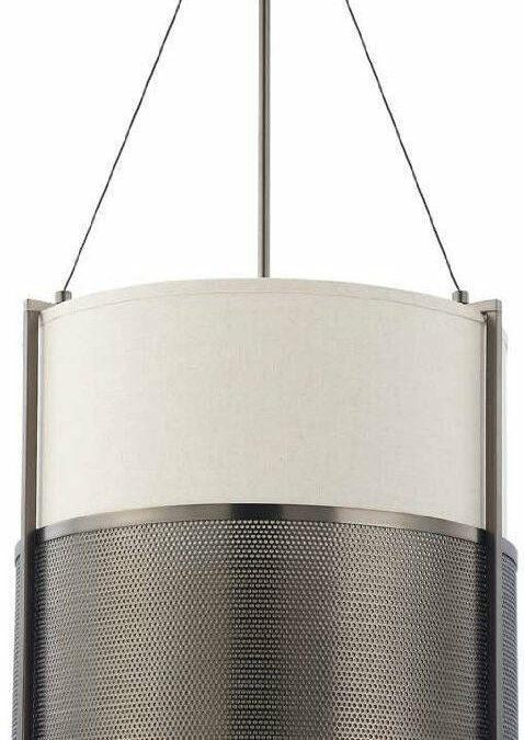 Nuvo Lighting 60-4432 Diesel Collection Six Light Hanging Pendant Chandelier in Hazel Bronze Finish