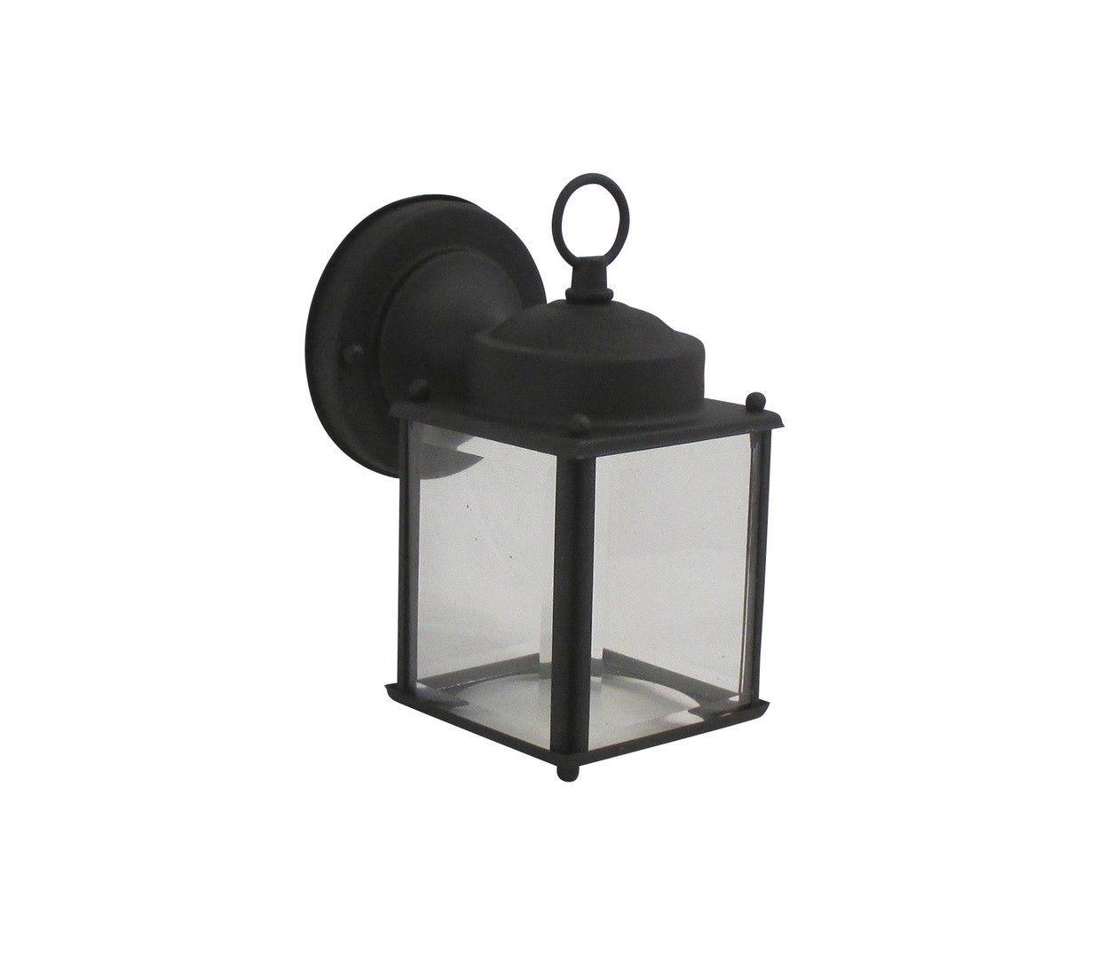 Rainbow EVER 1261 BN One Light Exterior Wall Lantern in Brushed Nickel Finish