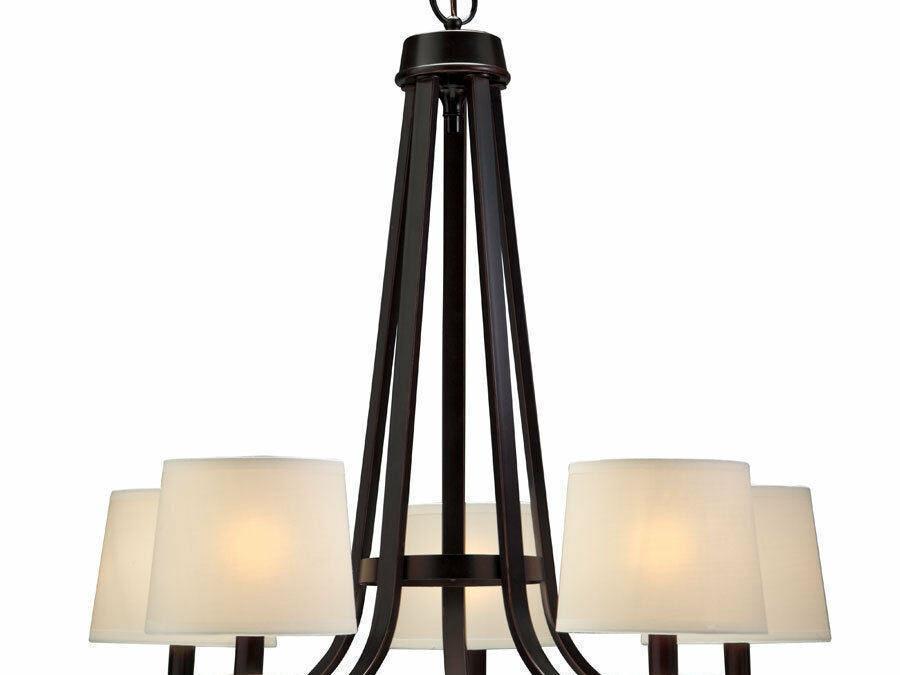 Aztec by Kichler Lighting 34547 Five Light Chandelier in Oil Rubbed Bronze Finish
