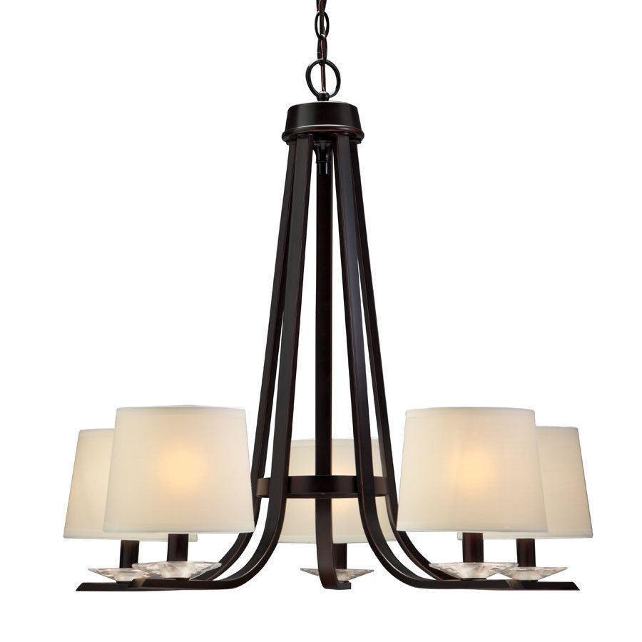 Aztec by Kichler Lighting 34547 Five Light Chandelier in Oil Rubbed Bronze Finish