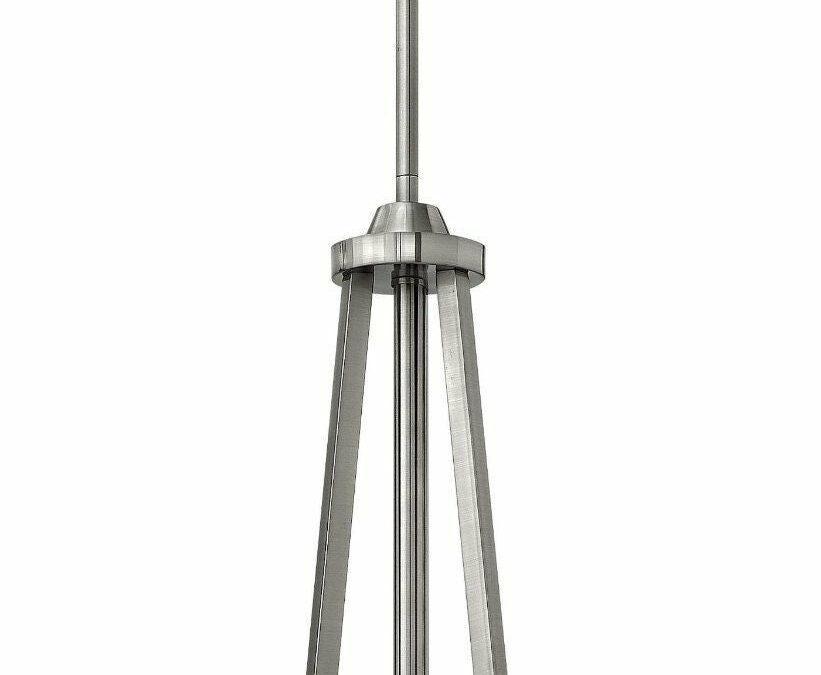 Hinkley Lighting 3664 BN Dillon Collection Three Light Hanging Pendant Chandelier in Brushed Nickel Finish