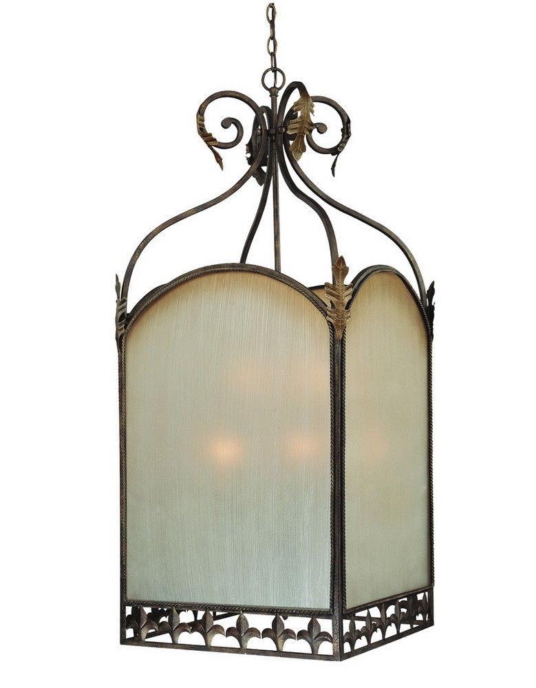 Craftmade Lighting 25739 BBZ Devereaux Collection Nine Light Pendant Chandelier in Burleson Bronze Finish