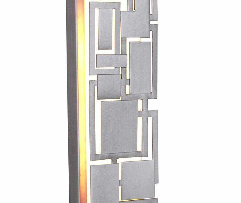 Craftmade Lighting 13718CM-LED Oak Park Collection LED 18 Inch Wall Sconce in Chromite Finish