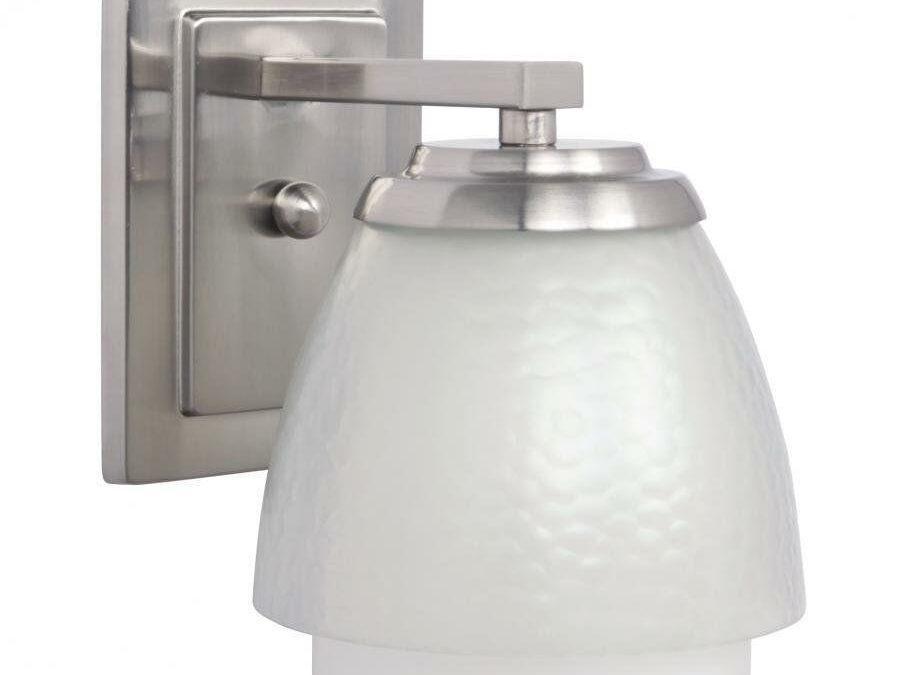Craftmade Lighting 14606BNK1 One Light Wall Sconce in Brushed Polished Nickel Finish