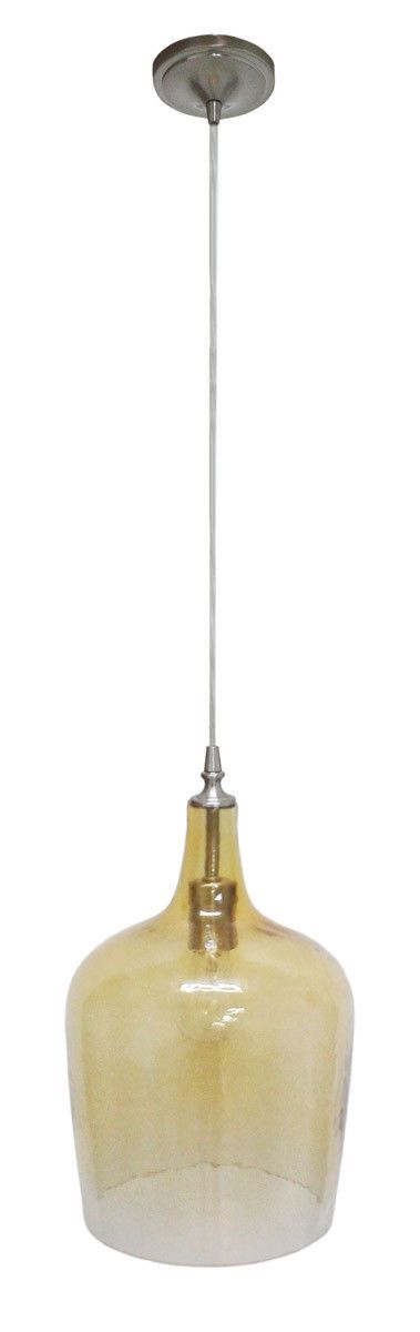 Craftmade Lighting P365BNK1 Signature Collection One Light Mini Pendant in Brushed Nickel Finish