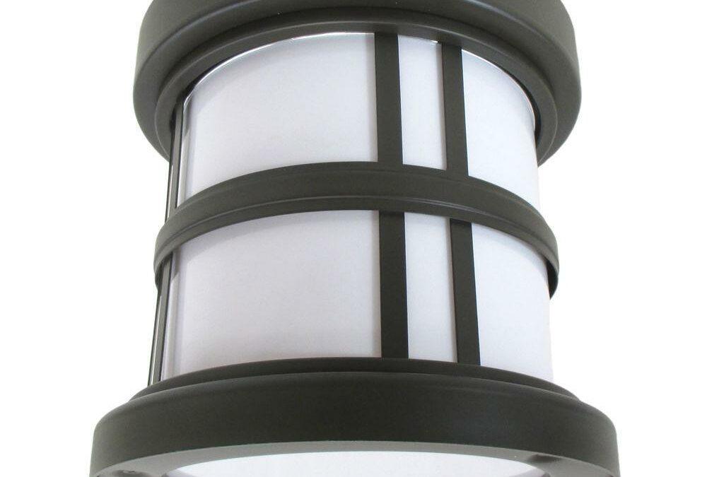 Oxygen Lighting 2-702-295 Stratford Collection One Light Energy Efficient Fluorescent Outdoor Exterior Ceiling Fixture in Old World Bronze Finish