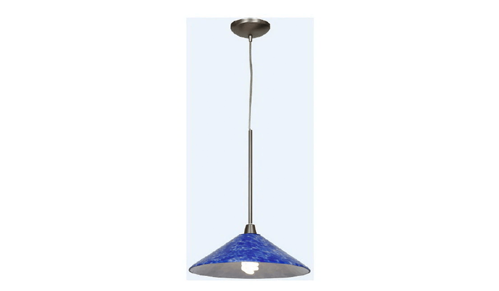 Access Lighting 28515 BS-COB One Light Energy Efficient GU24 Fluorescent Pendant in Brushed Steel Finish