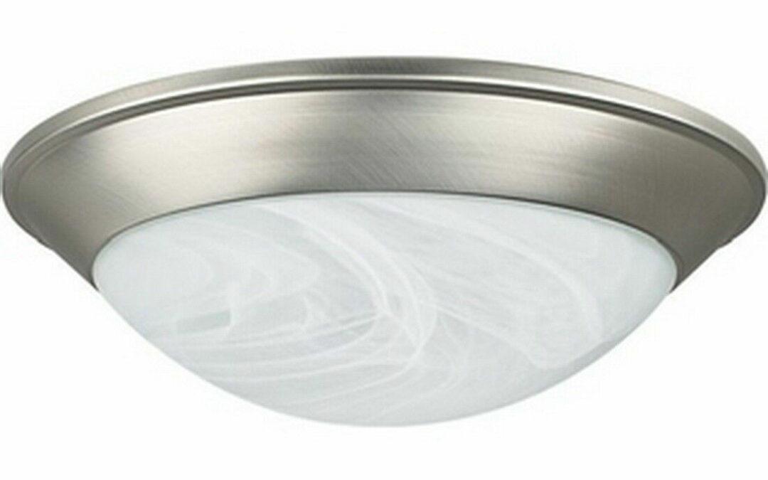 Rainbow EVER 2951-BN-GU24 One Light LED Flush Ceiling Mount in Brushed Nickel Finish