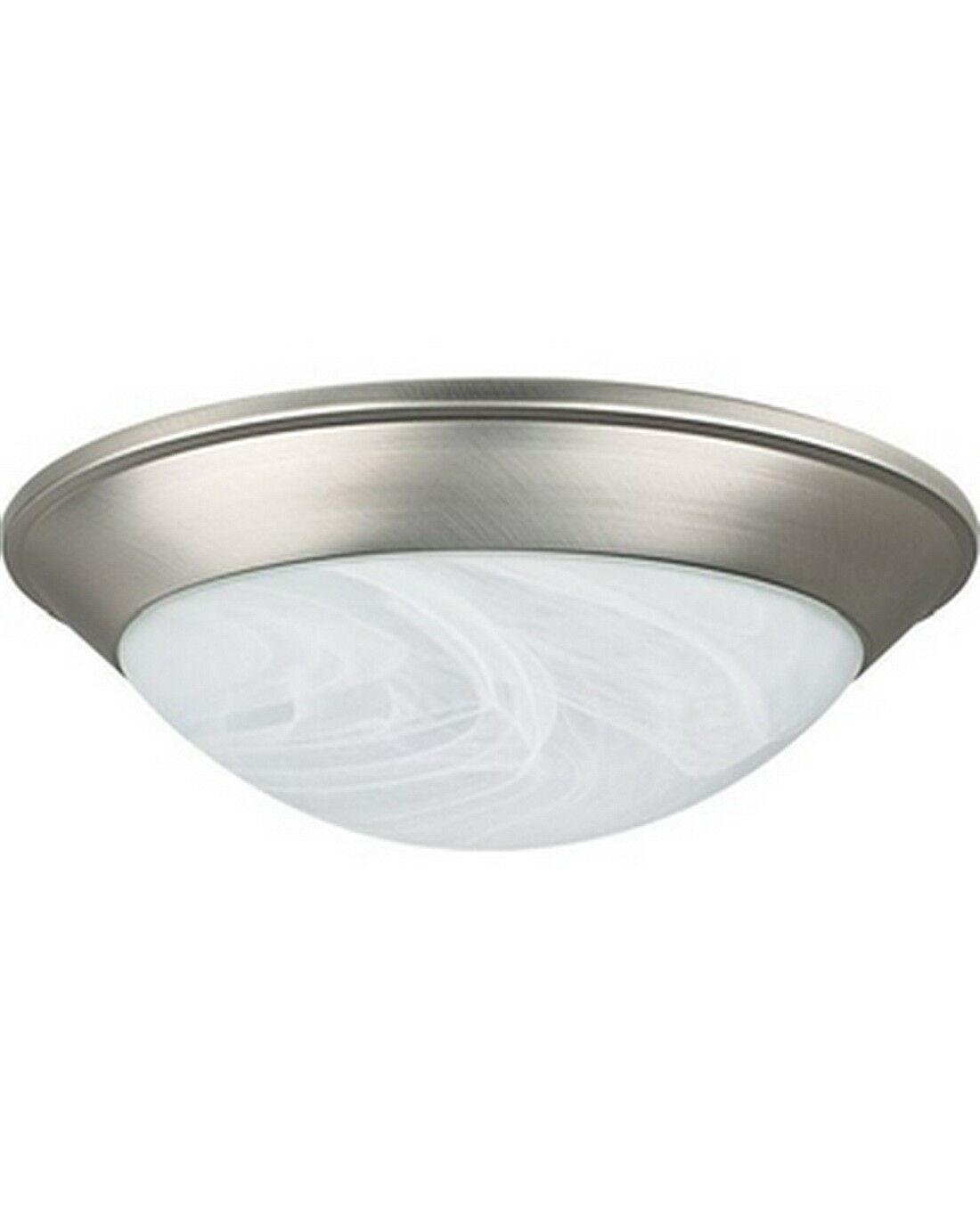 Rainbow EVER 2951-BN-GU24 One Light LED Flush Ceiling Mount in Brushed Nickel Finish