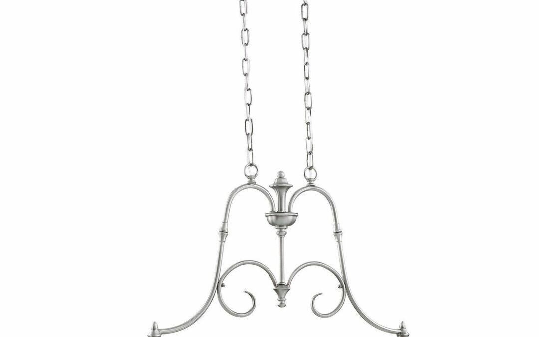 Aztec by Kichler Lighting 34951 Two Light Northampton Collection Hanging Island Chandelier in Antique Pewter Finish
