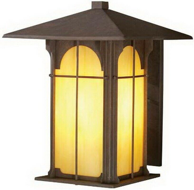 Aztec 39378 By Kichler Lighting One Light Outdoor Wall Lantern in Bronze Finish