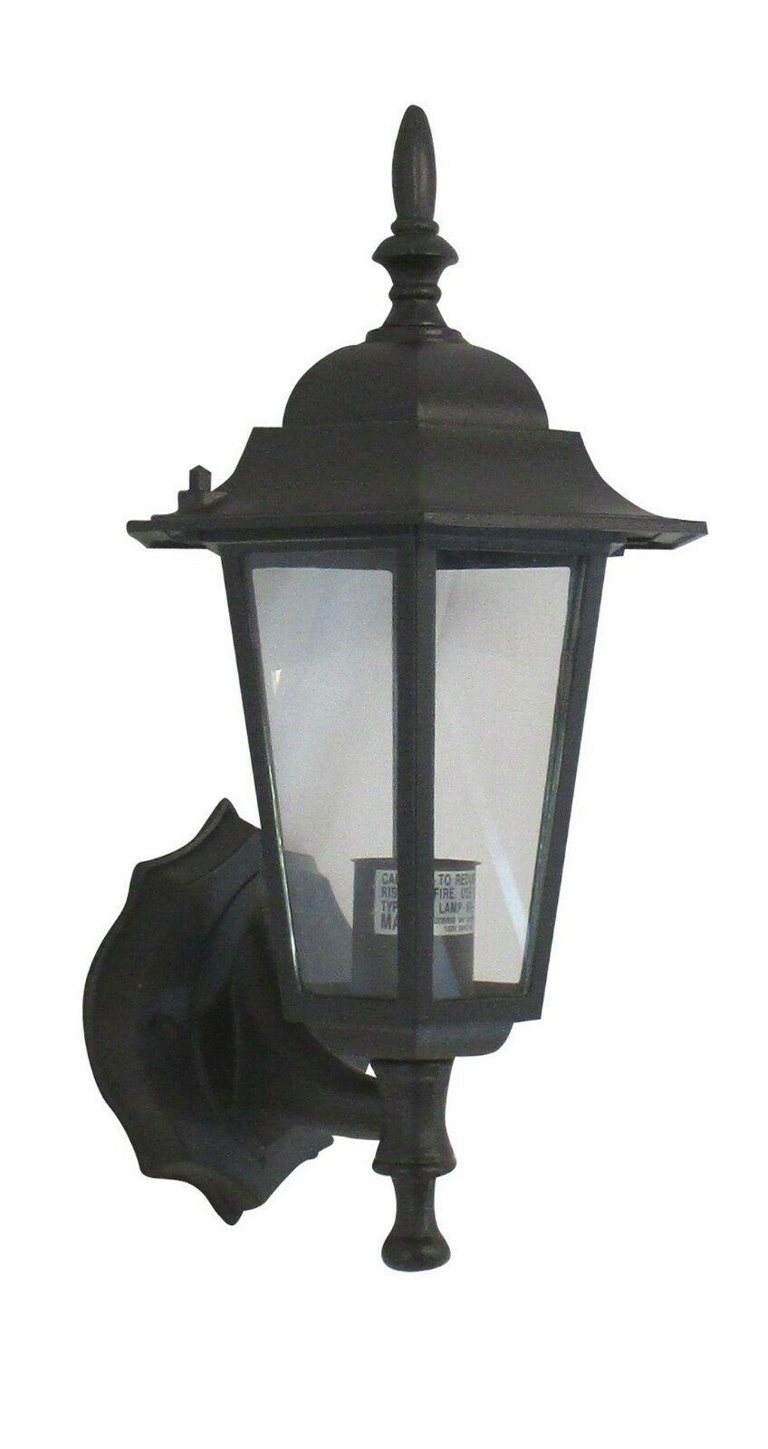 Rainbow EVER 4026 BLK One Light Exterior Wall Lantern in Black Finish
