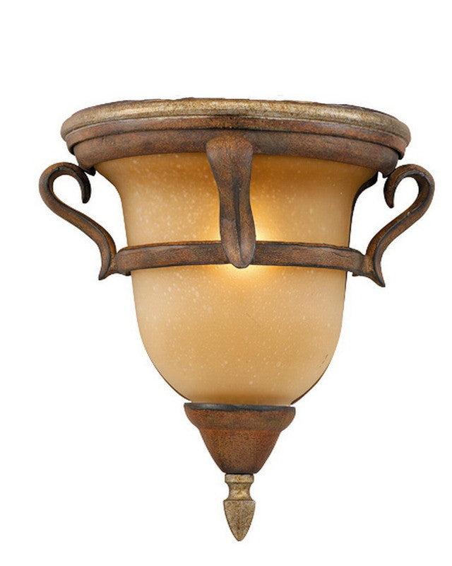 Kalco Lighting 9407 WT Three Light Exterior or Interior Ceiling Mount in Walnut Finish