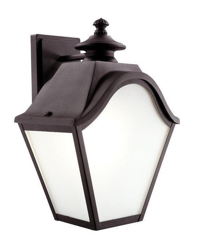 Trans Globe Lighting 5811 BK One Light Outdoor Wall Lantern in Black Finish