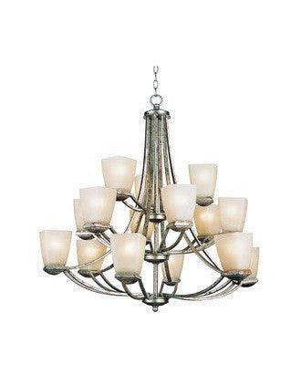 Trans Globe Lighting 9678 GL Fifteen Light Chandelier in Gold Leaf Finish