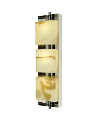 Quoizel Lighting HDS3962 Hospitality Collection Three Light Energy Saving Fluorescent Wall Fixuture in Stainless and Black Finish