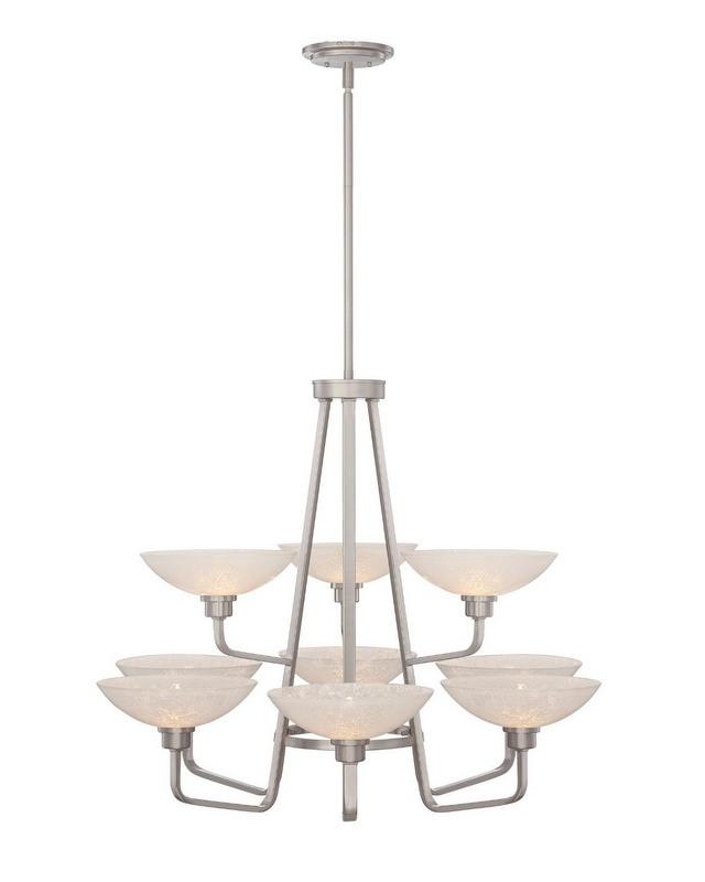 Quoizel Lighting PHO5009 WT Phoenix Collection Nine Light Chandelier in Western Bronze Finish
