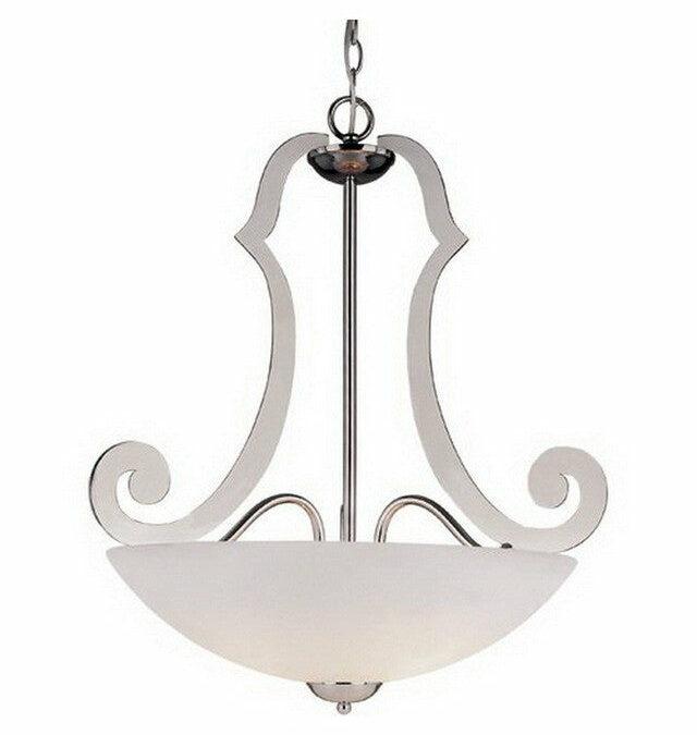 Trans Globe Lighting 2787 PC Three Light Pendant Chandelier in Polished Chrome Finish