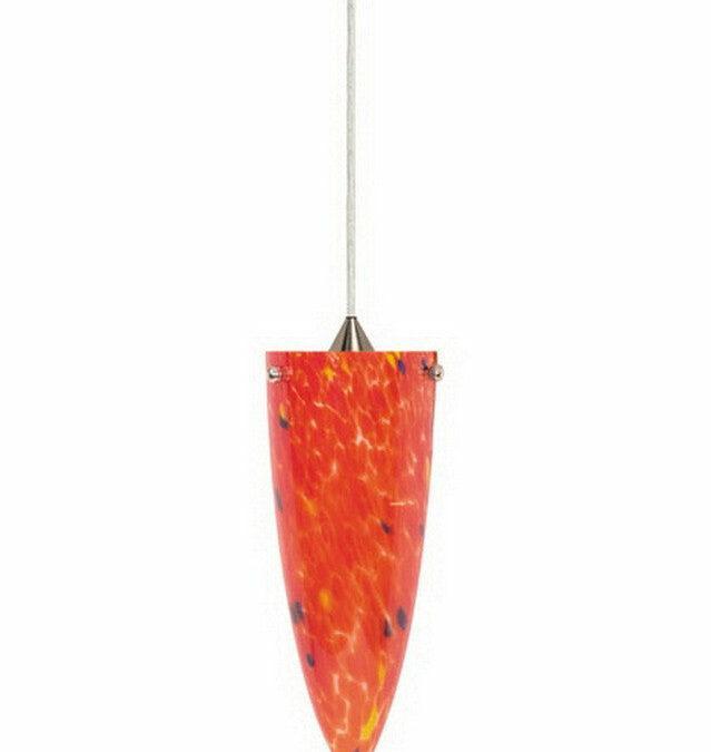 Nuvo Lighting 60-665 One Light Mini Pendant in Brushed Nickel Finish