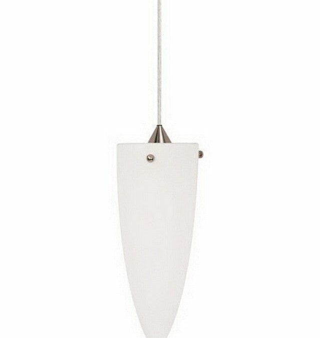 Nuvo Lighting 60-658 One Light Mini Pendant in Brushed Nickel Finish