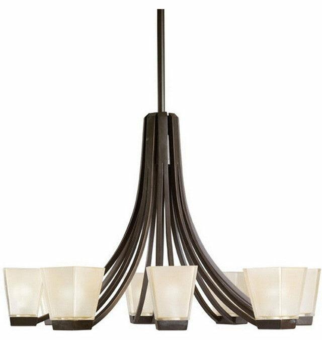 Kichler Lighting 2260 OZ Eight Light Chandelier in Old Bronze Finish