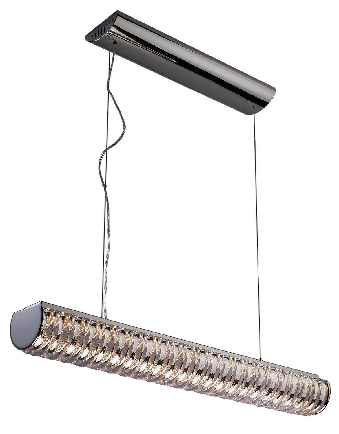 Nuvo Lighting Geocentric 62-242 Two Seventy Series Hanging Suspended Linear LED Luminaire in Polished Chrome Finish